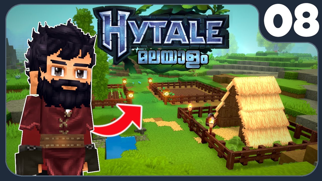 MY NEW FARMING AREA IN HYTALE!