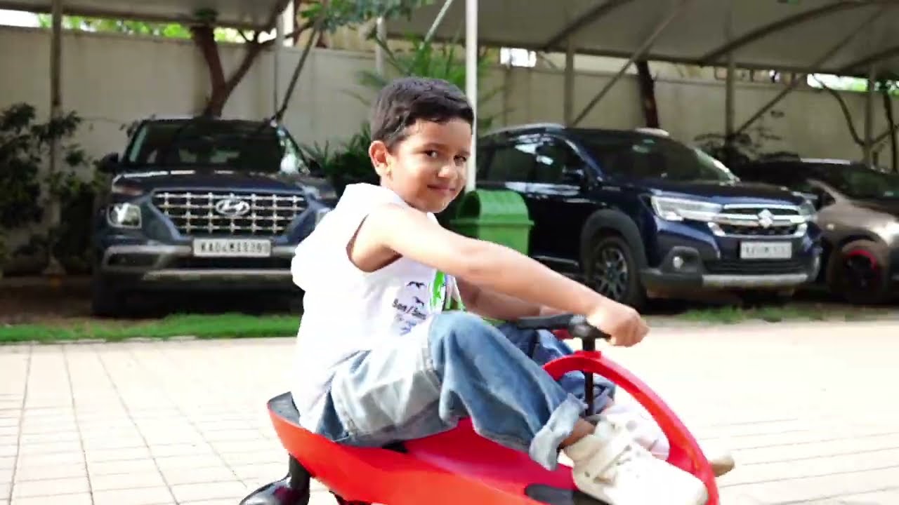 LuvLap Sunshine Swing Car/Push Car for Kids with Comfortable Seats & Durable
