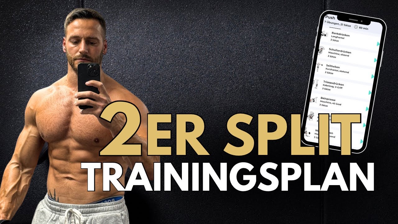 2er Split Training: Trainingsplan, Aufteilung, Vorteile & Tipps f&uuml;r Anf&auml;nger und Fortgeschrittene