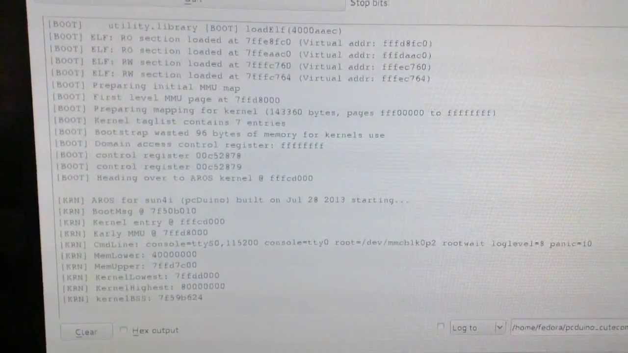 Aros on pcDuino