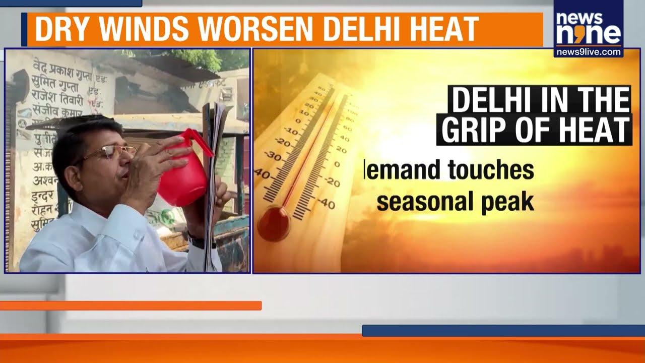 Delhi Heatwave Alert: Temperature Crosses 45&deg;C, IMD Issues Orange Warning