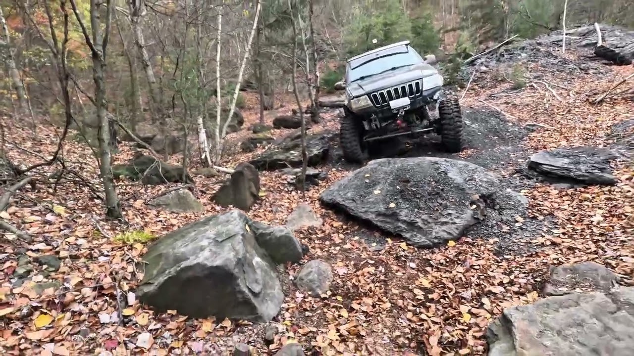 Jeep WJ AOAA Red Trail #jeepwj #lifeisbutadream 