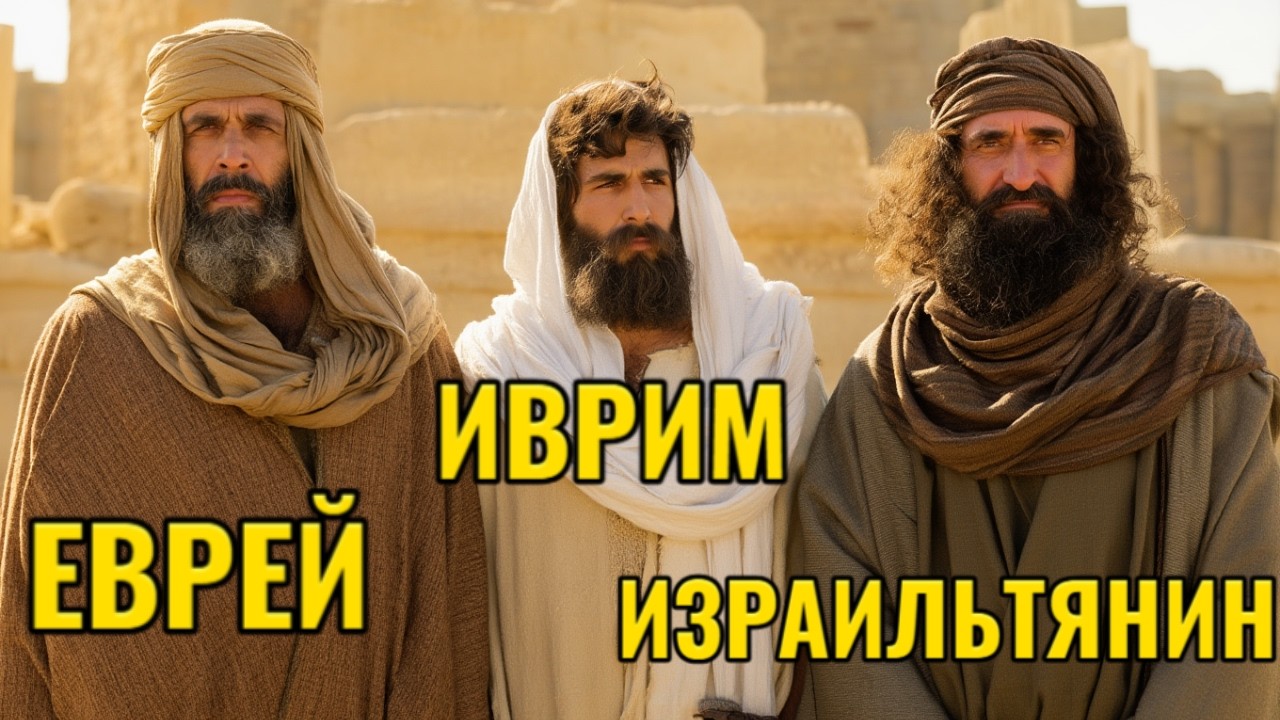 Иврим, израильтяне, евреи: три названия одного народа — или нет?