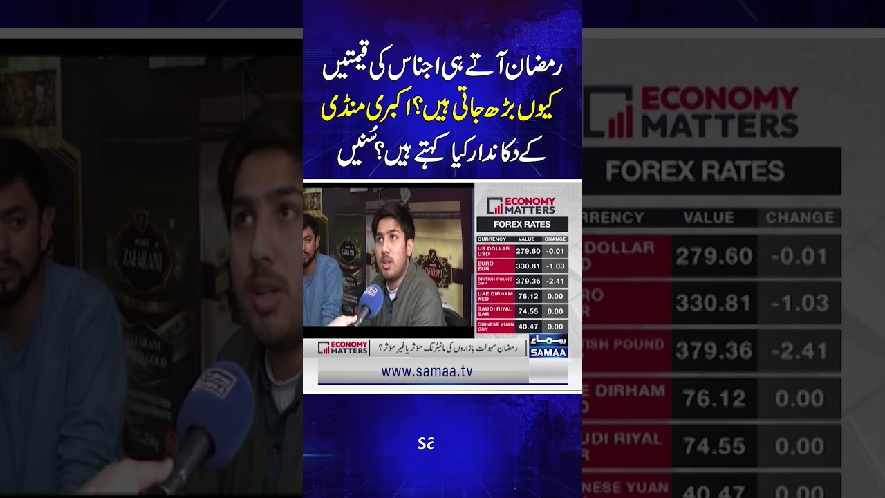 Why Do Prices Rise as Ramadan Approaches? Akbari Mandi Shopkeepers Explain | Economy Matters