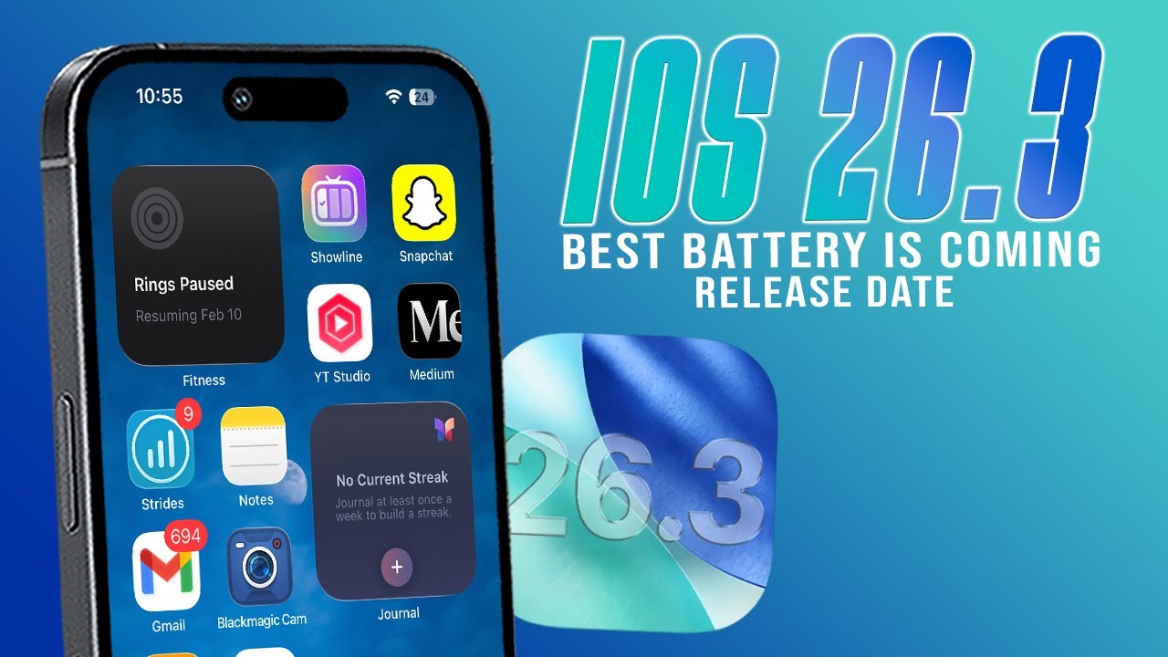 iOS 26.3 Best BATTERY LIFE is HERE Finally?