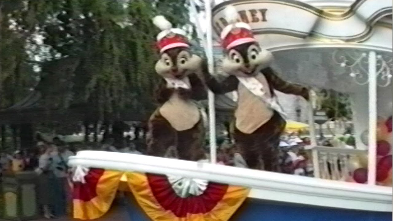 Magic Kingdom Walt Disney World - Orlando, Florida - Disney Character Hit Parade 1990