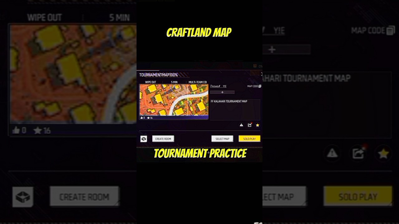 New Craftland map 🥶🥶.
