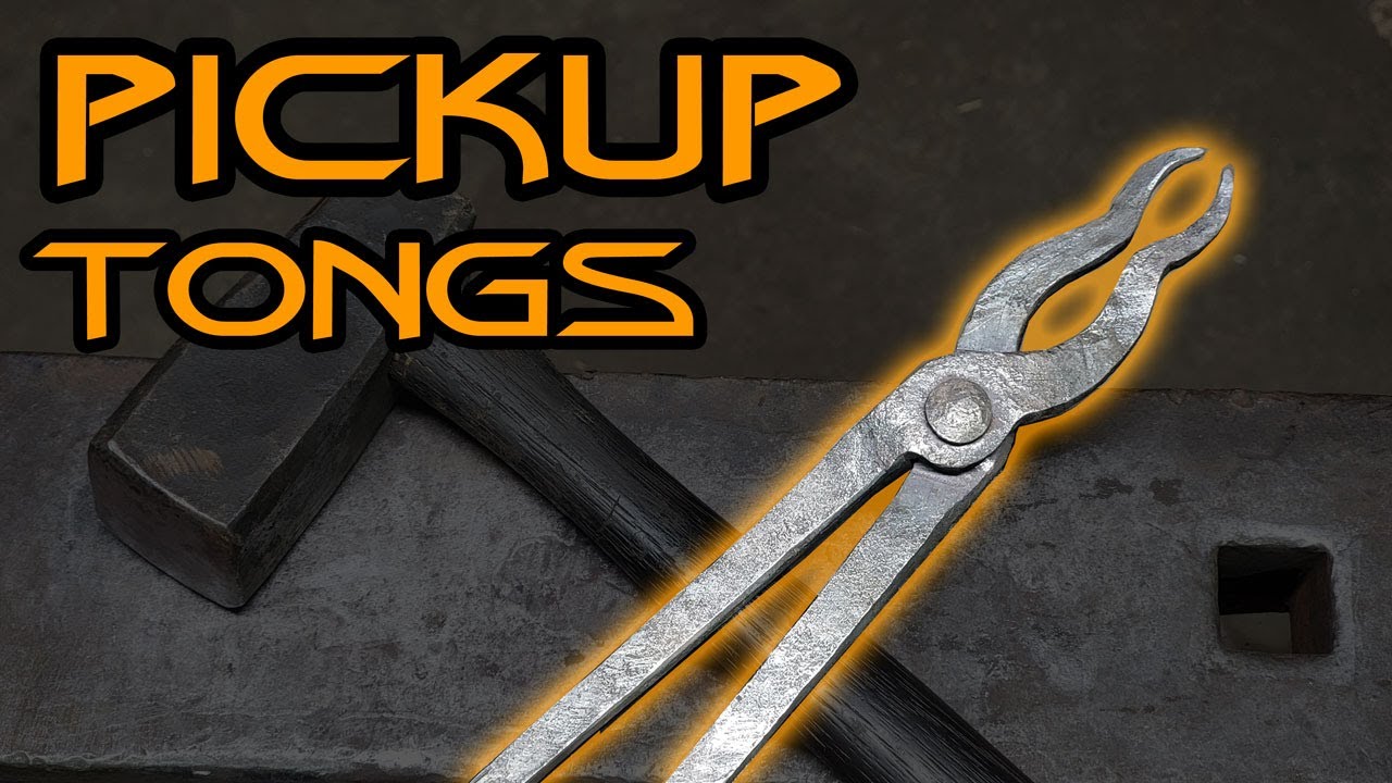 Hand Forging Pickup Tongs From Flat Bar