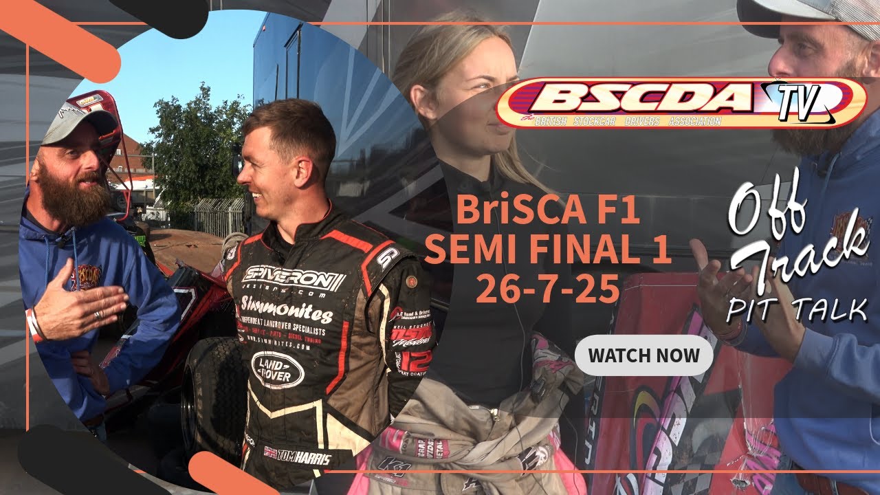 BSCDA TV - OFF TRACK PIT TALK: 2025 World Championship Semi Final 1