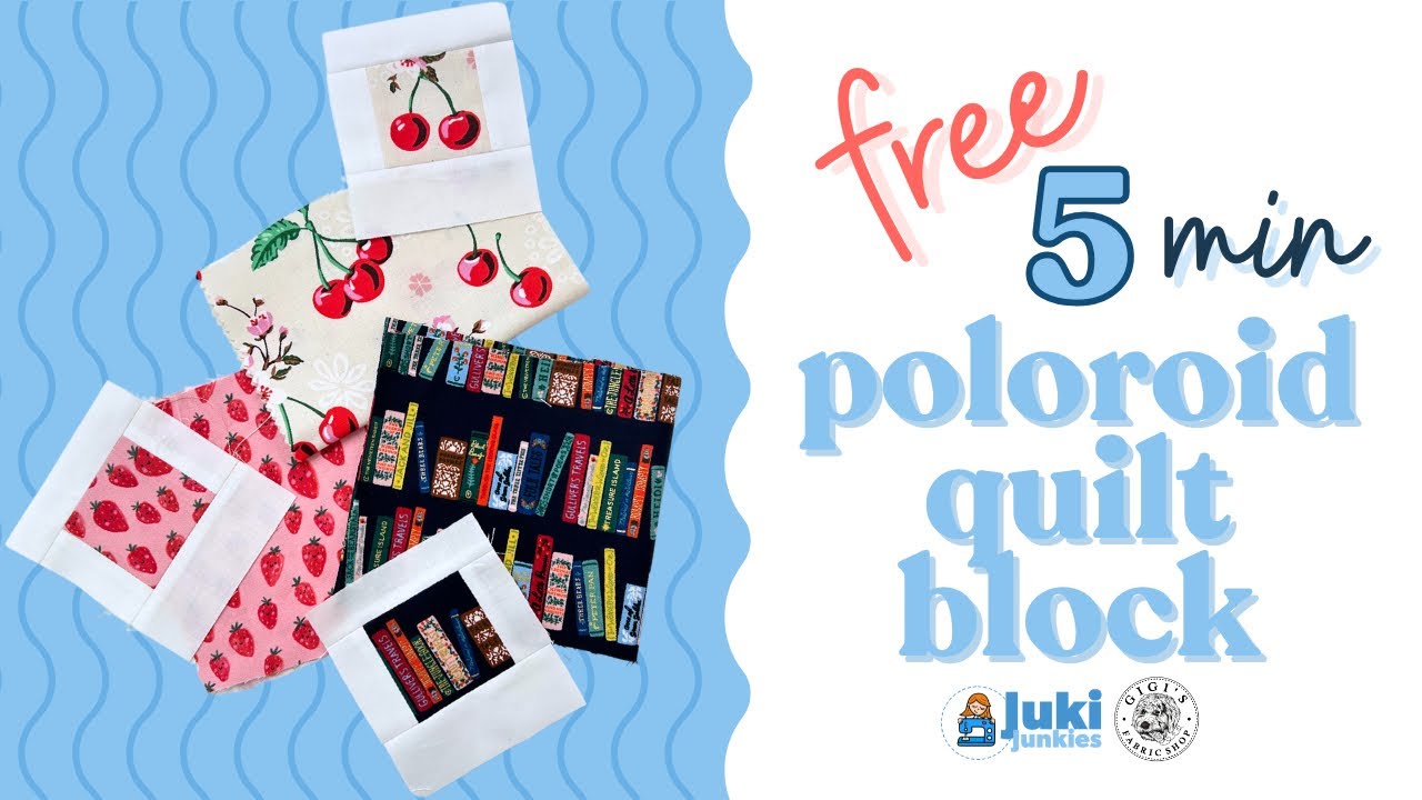*FREE* 5 Min Poloroid Quilt Block