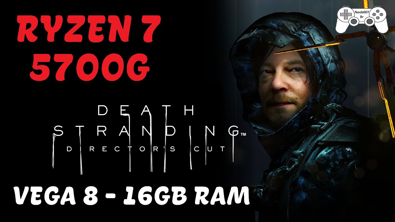 RYZEN 7 5700G | BENCHMARK | DEATH STRANDING | VEGA 8 | 16GB RAM