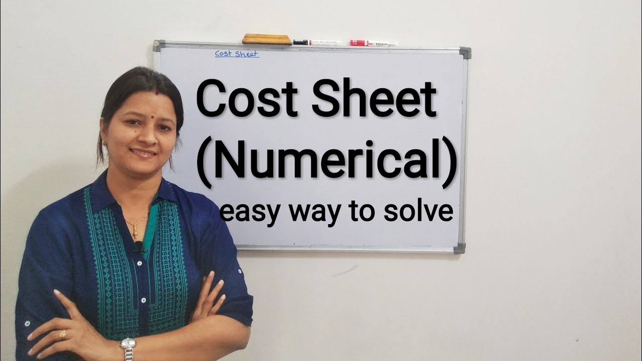 Cost Sheet l Numerical l