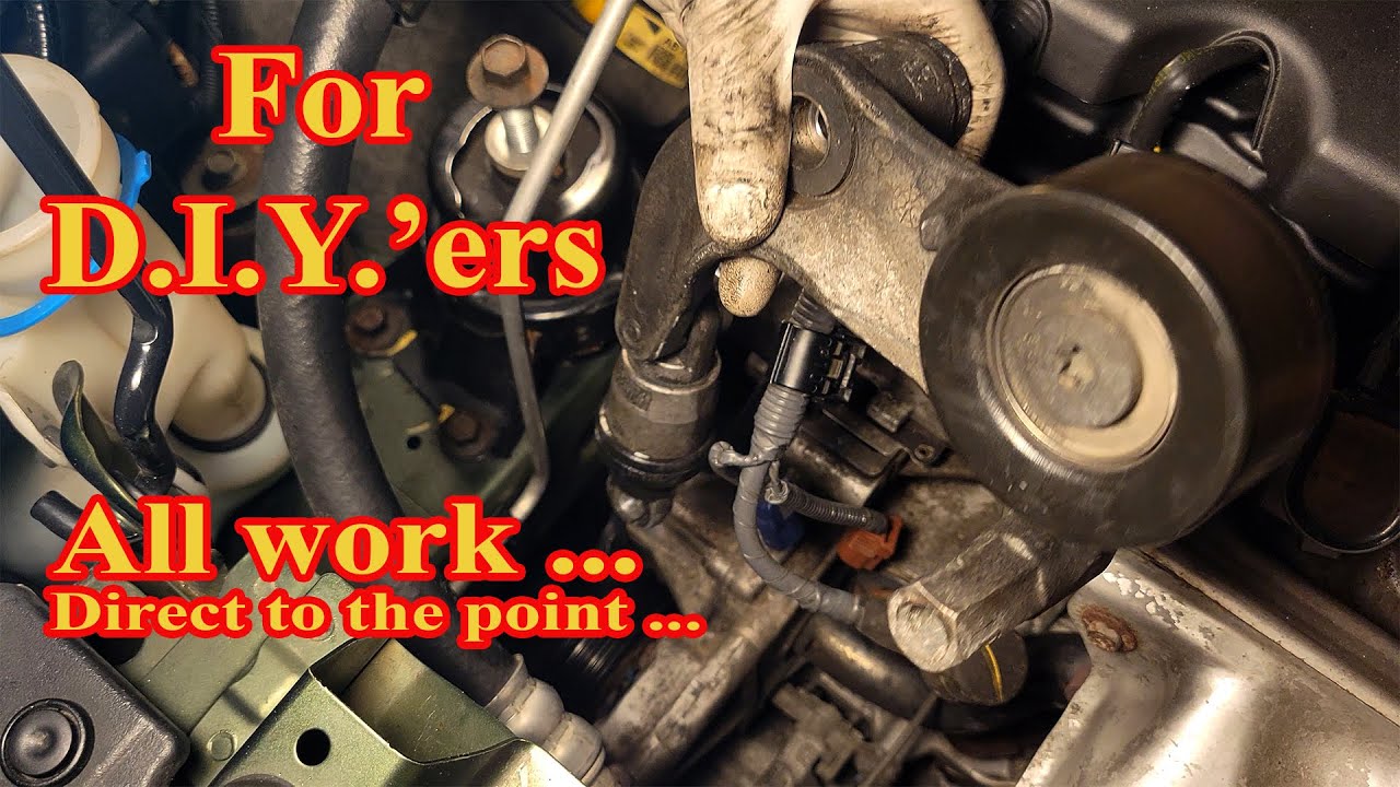 Honda HR-V Drive Belt ( Serpentine Belt ) Auto Tensioner Pulley Replacement