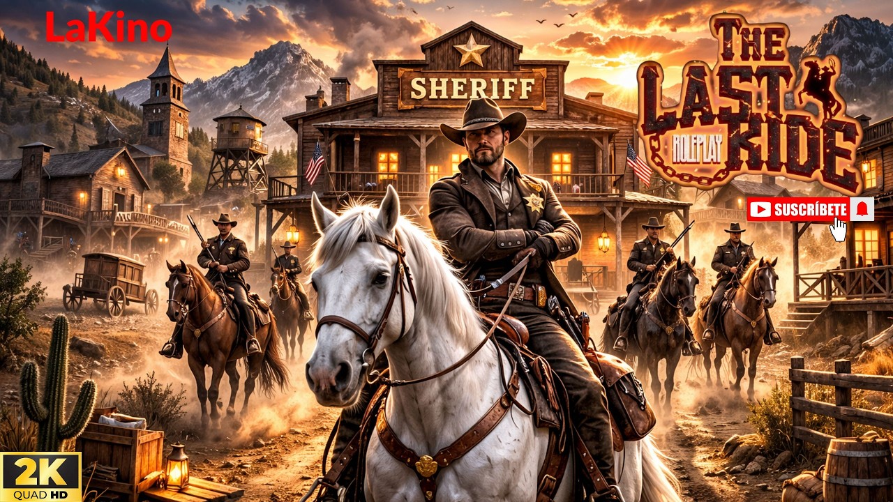 🔴RedM The Last 𝐑𝐢𝐝𝐞 | 🔫  Novi Sherif u Gradu 🤠⚖️  EP-7