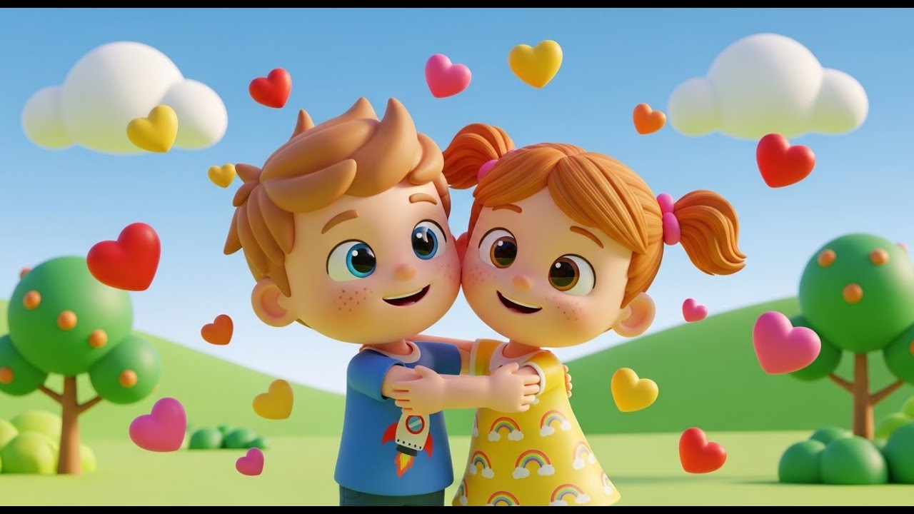 Friendships Big & Small Song for Kids | Kindness & Sharing Learning Song, Most Popular Nursery Rhyme
