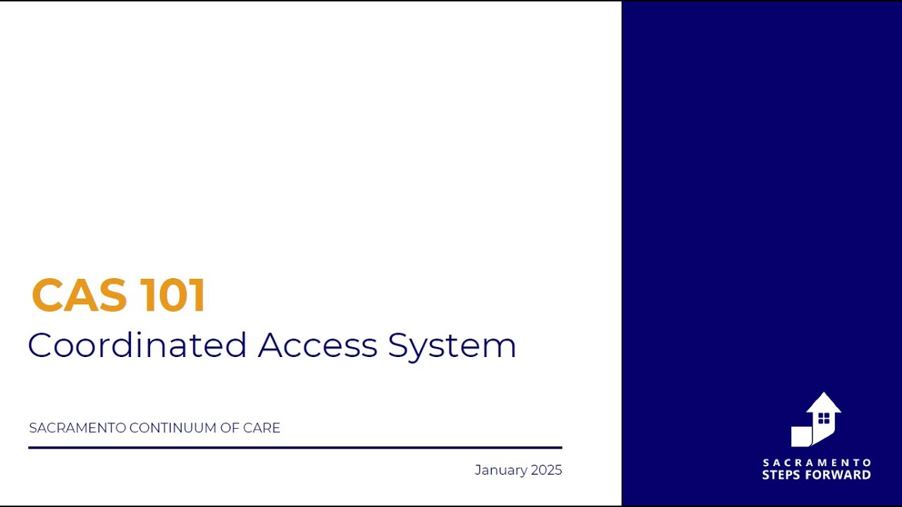 2025 Q1 CAS Assessor Training Series: CAS 101 & Best Practices
