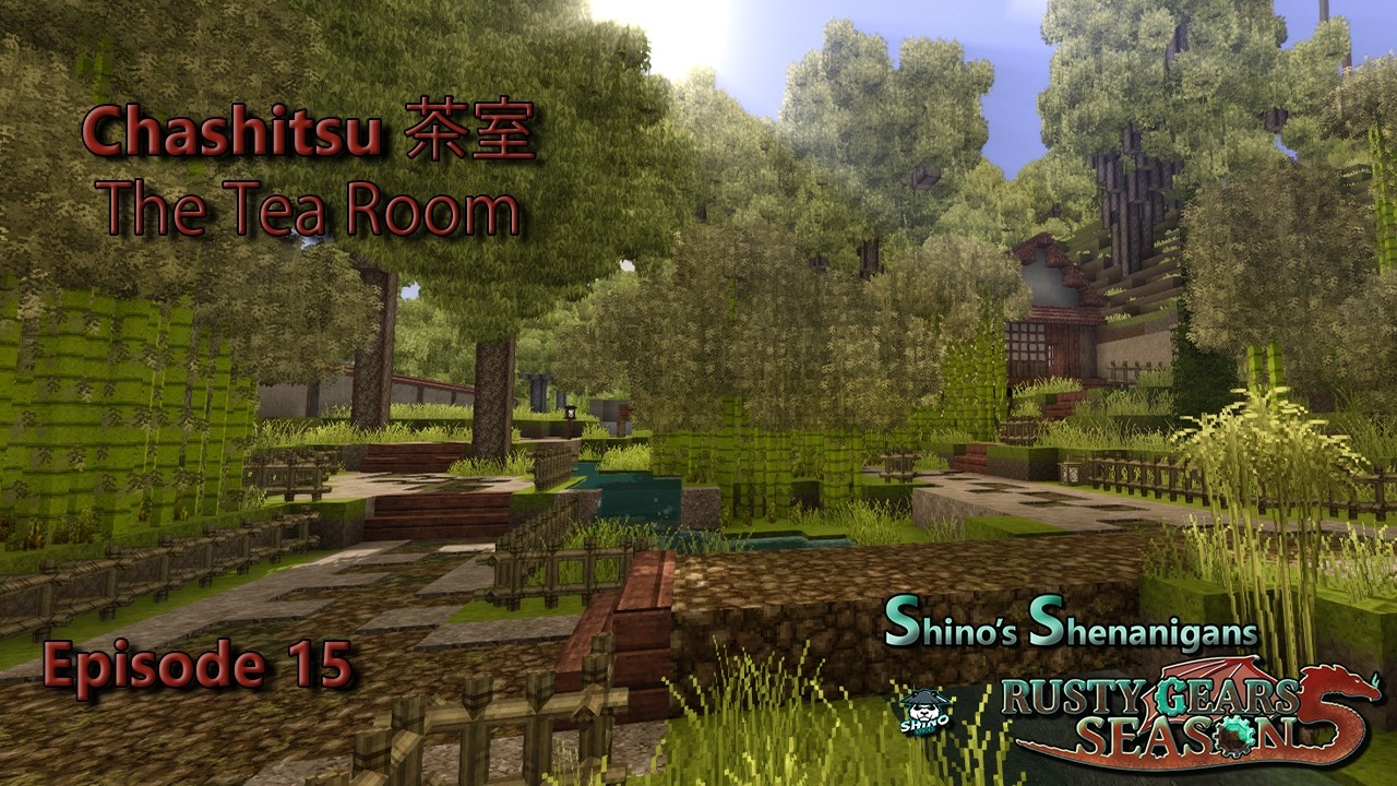 Adding the Tea Room to the garden on Rusty Gears Season 5