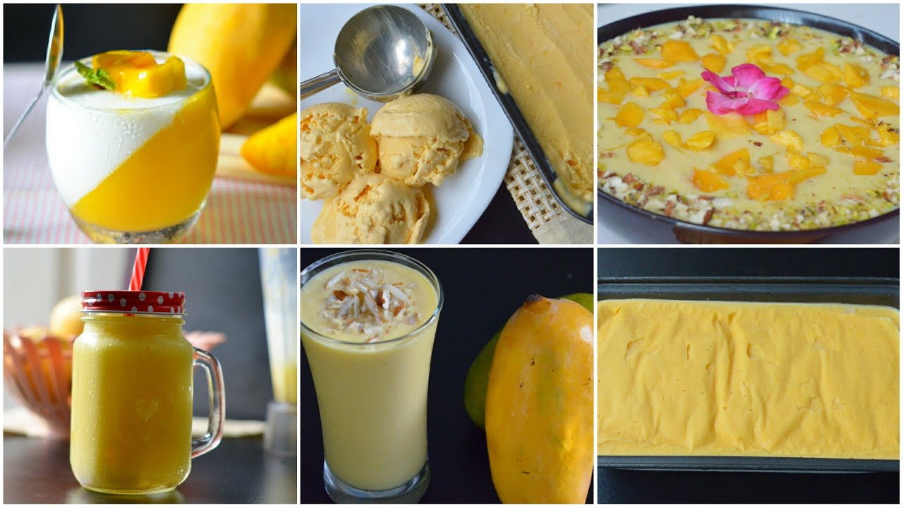 5 MANGO RECIPES FOR MANGO LOVERS by (YES I CAN COOK)
