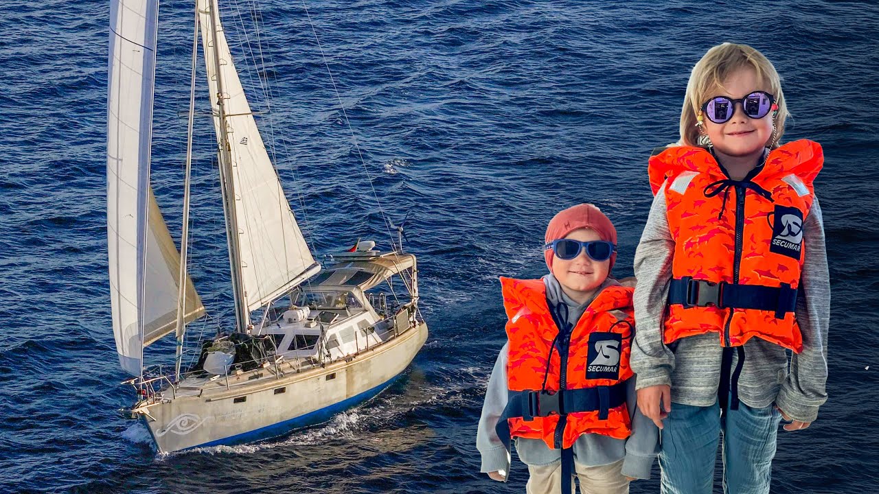 Wir segeln mit Kindern!!