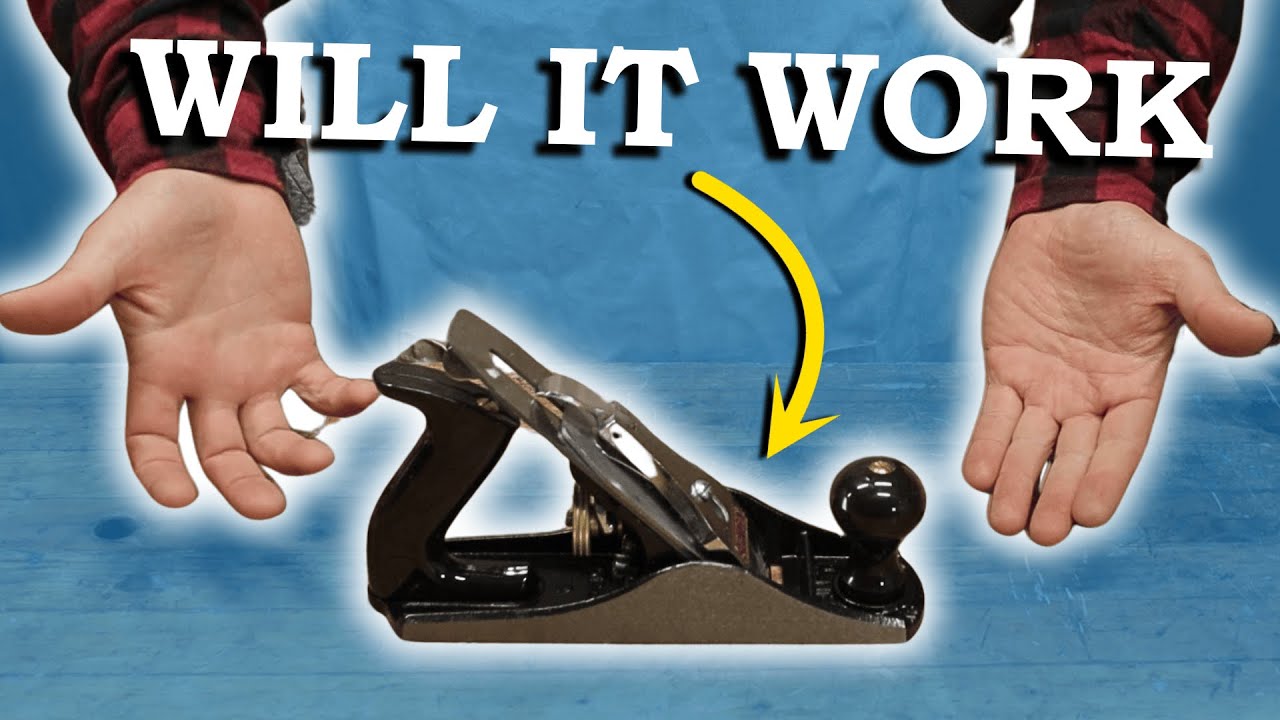 Как подготовить новый рубанок Stanley Bailey!