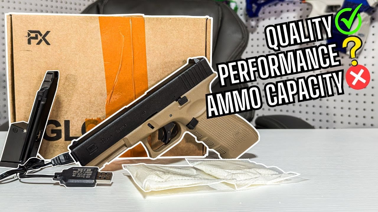 This NEW Realistic Glock 17 Gel Blaster Is Absolutely CRAZY! | Oakley Entertainment