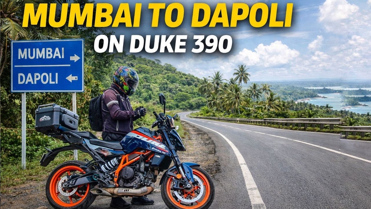 Поездка из Мумбаи в Даполи на Duke 390 🔥 Живописный маршрут, который вы обязательно должны увидет...
