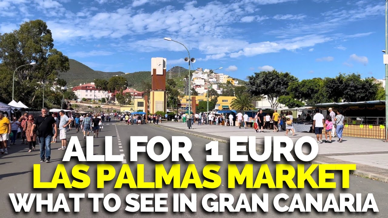🤑 Cheap Street Market Las Palmas Ginamar | Gran Canaria