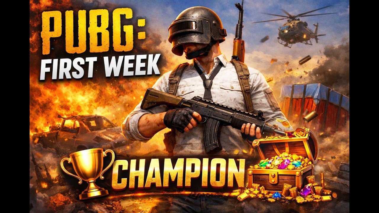 My First Week in PUBG
