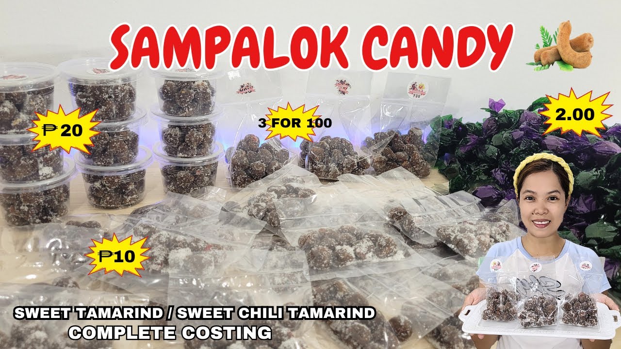 CHAMPOY NG SAN PABLO | ANG LAKI PALA NG KITA! | How To Make Sampalok Candy | Tipid Tips atbp.