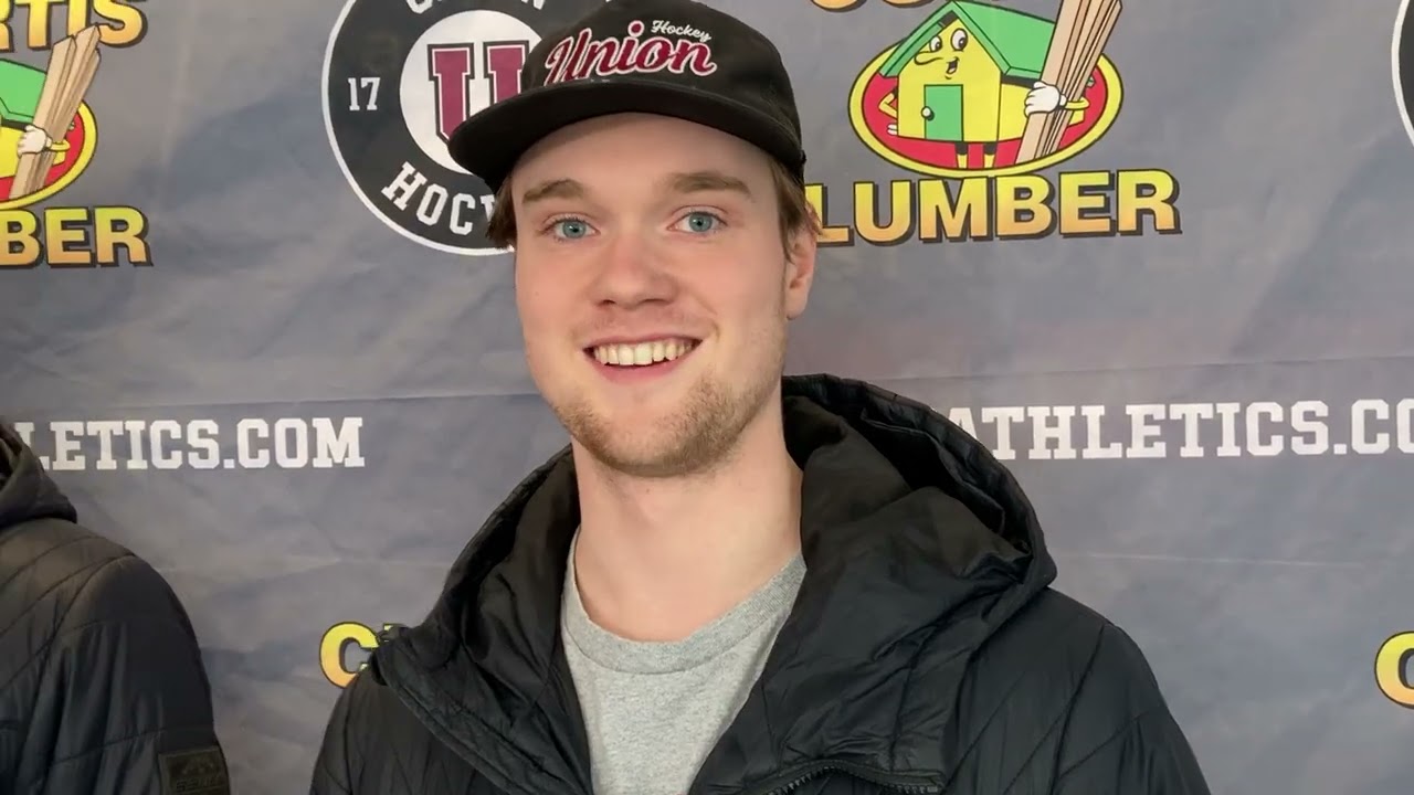 Union men's hockey hosts Colgate, Cornell: Garnet Chargers players Young, Buhr, Gillespie