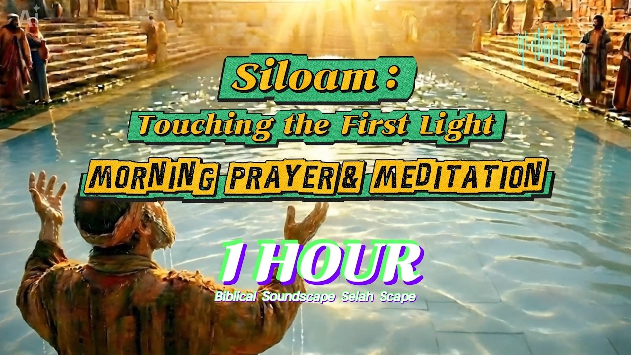 [1 Hour] Morning Prayer & Meditation | Siloam : Touching the First Light | Biblical Ambient Music