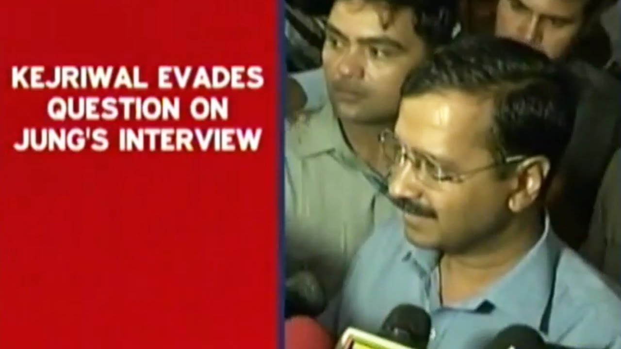 Kejriwal Dodges Question On Jung's Interview