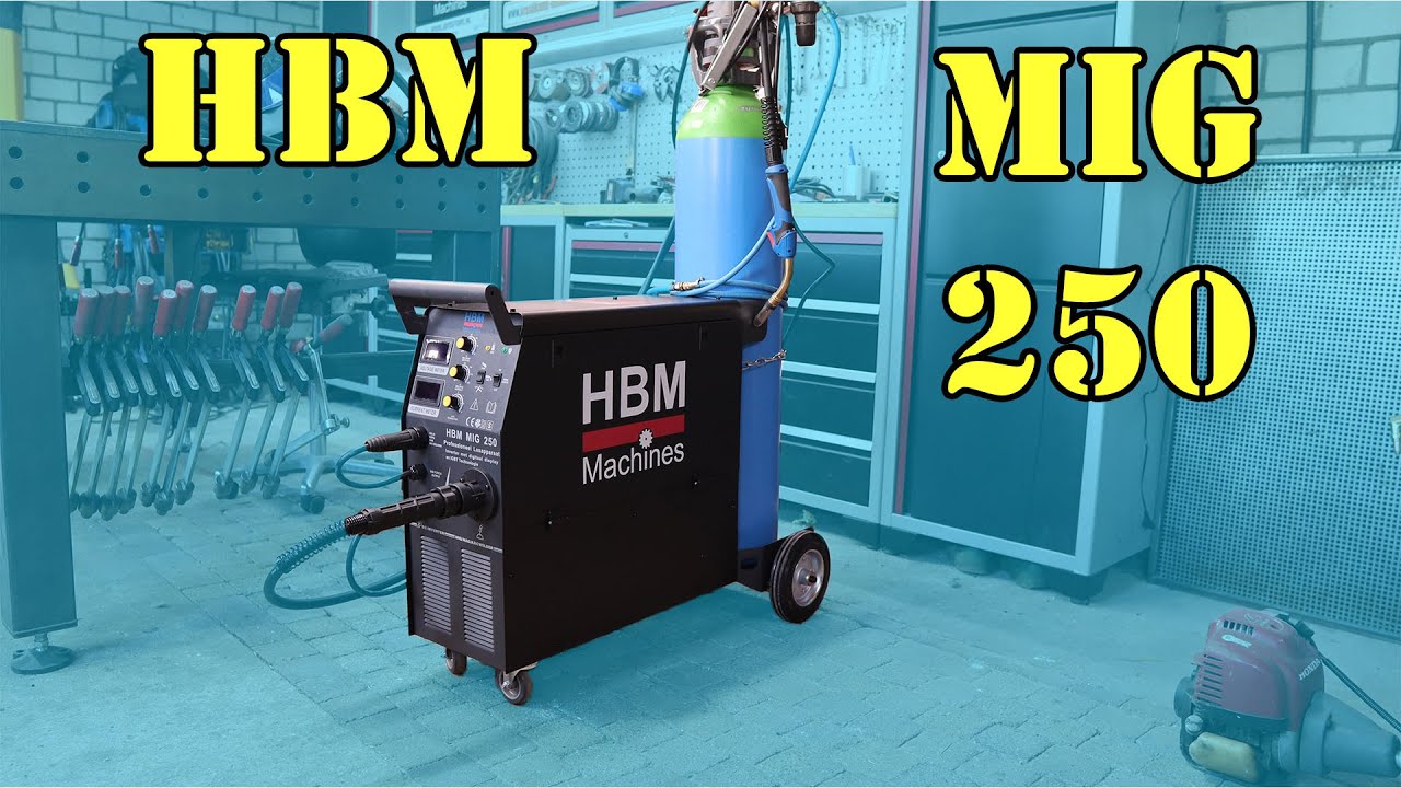 HBM MIG 250 unboxing en de eerste indruk van het lasapparaat