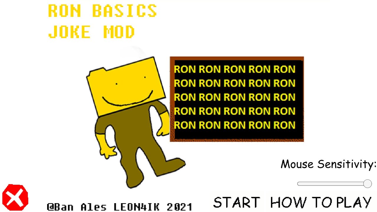 Ron Basics My Mod - Baldi's Basics 1.2.2v mod