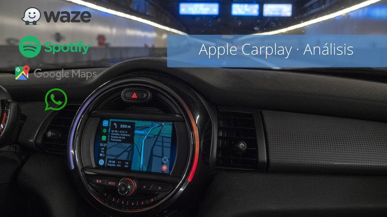 ¿Cómo funciona Apple Carplay con Whatsapp, Waze, Spotify y Google Maps?