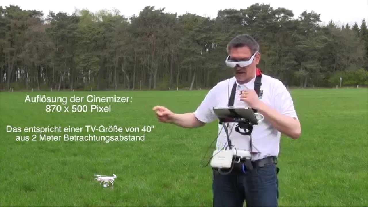 DJI Phantom 2 Vision #10 - Zeiss Cinemizer OLED für FPV (Deutsche Version)