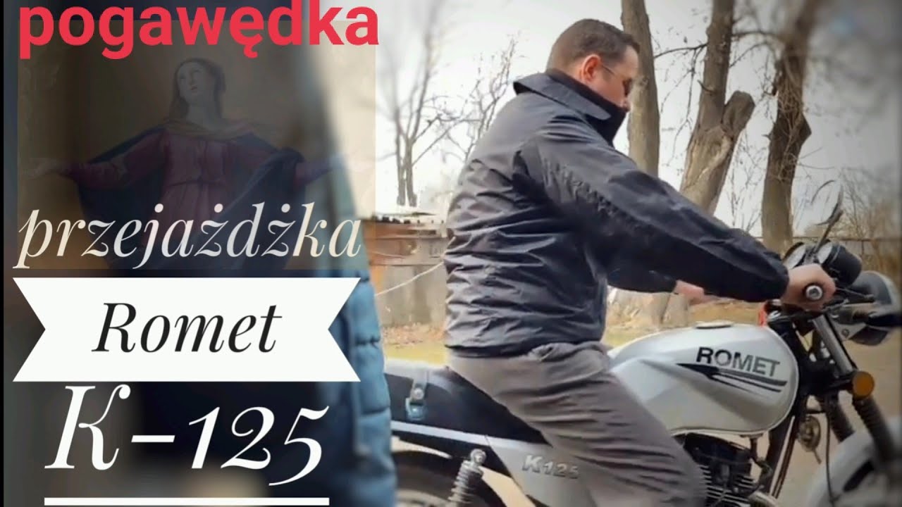 przejażdżka Romet k125 sprzedaje