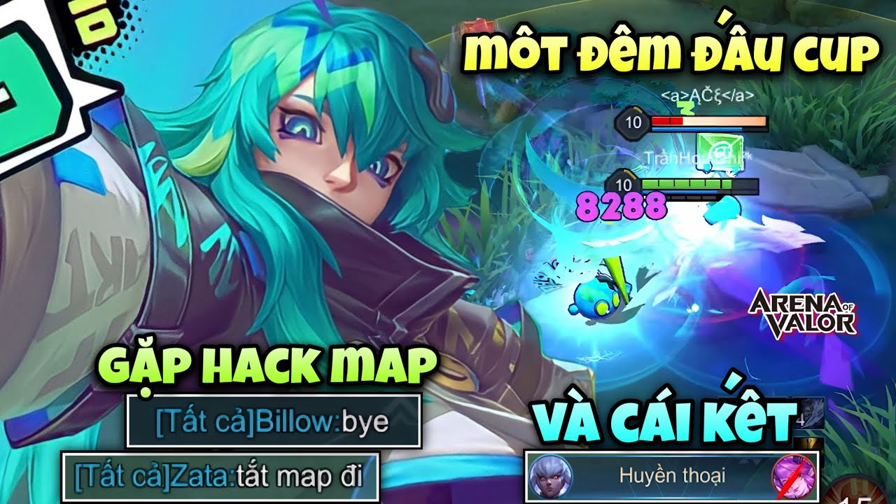 Một Đêm Đấu Cup Siêu Căng Khi Rank Chiến Tướng Gặp Tinh Anh Còn Gặp Thêm Hack Map Và Cái Kết !!!