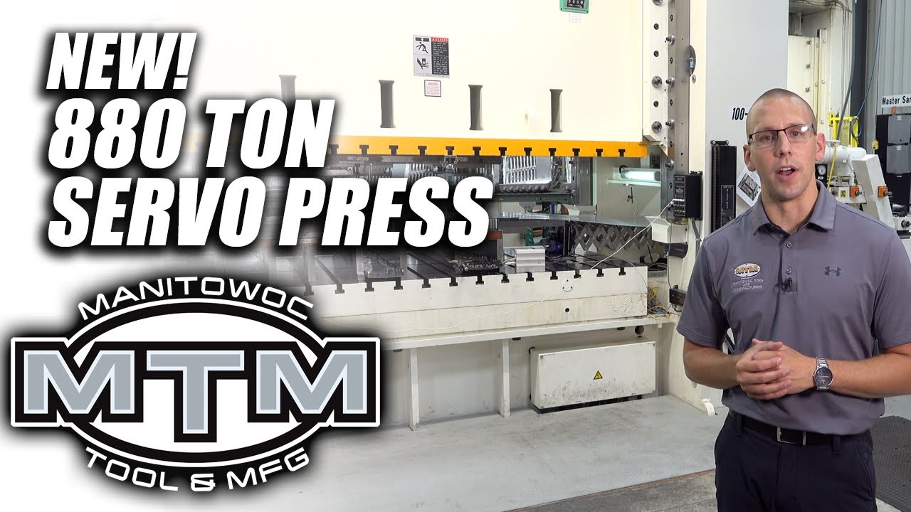 Metal Stamping Presses up to 880 ton for high volume metal stampings - Manitowoc Tool & Mfg. | WI
