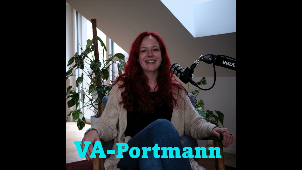 Powerfrau am Laptop: Sarina Portmanns Weg in die virtuelle Assistenz