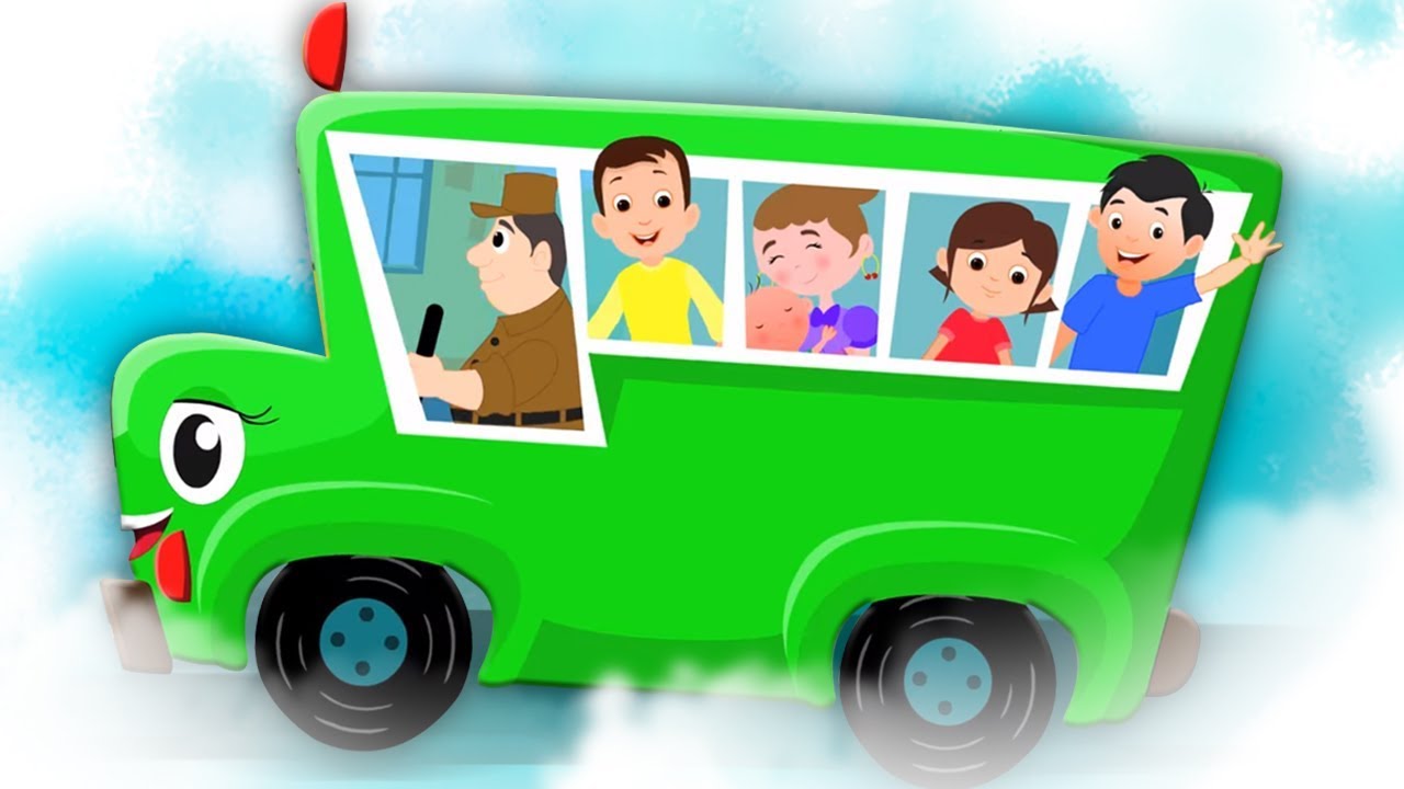 Rodas no ônibus | crianças rima | Wheels On The Bus | Kids Rhymes Português | Vídeo Para Crianças