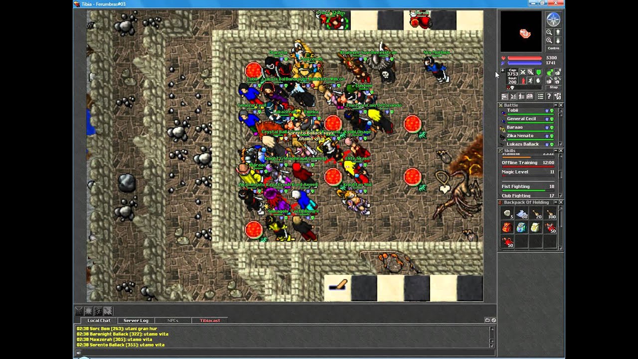 Tibia - Pythera Server - Killing Ferumbras