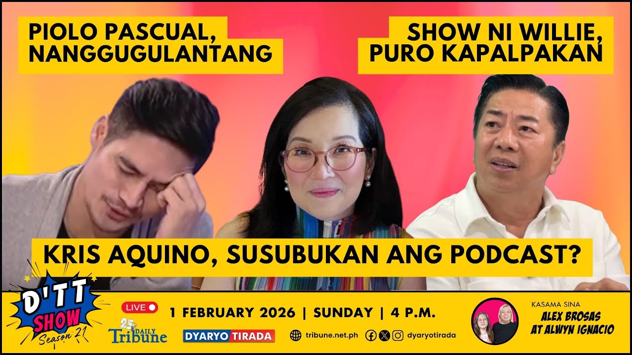 D’TT Show, Tarayan at Talakayan Showbiz Edition (01 February 2026)