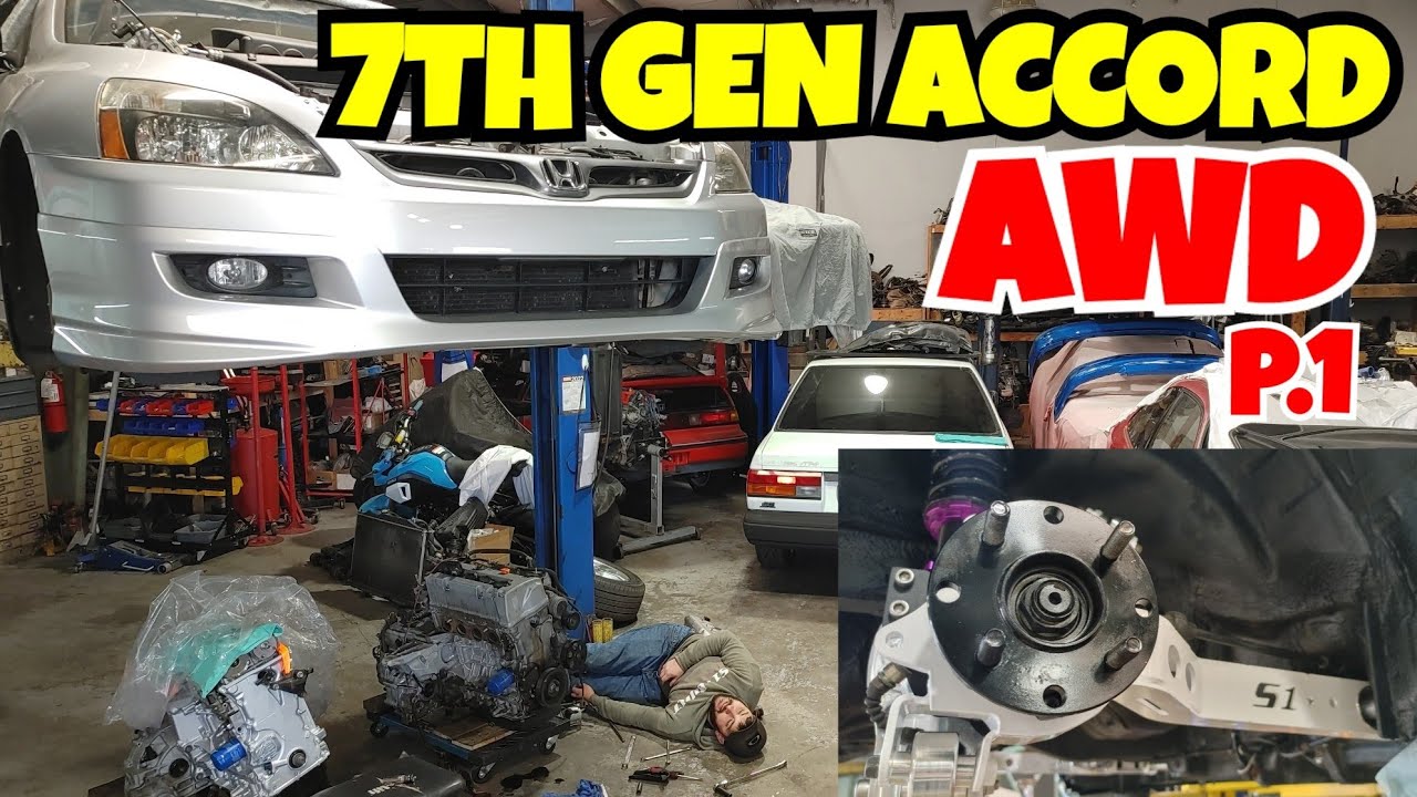 🔥HONDA ACCORD 7-го поколения переходит на полный привод🔥