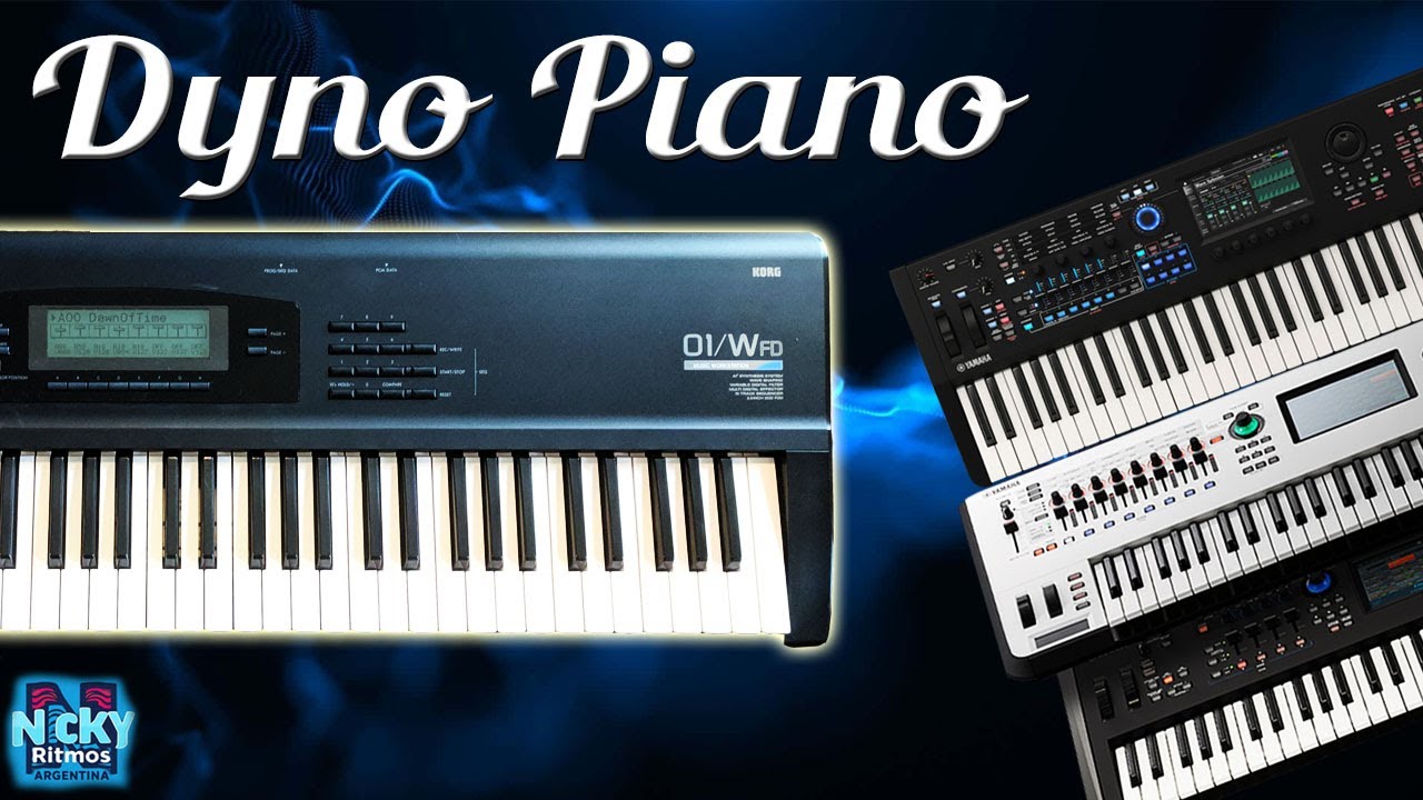 🎹Dyno Piano ♫ para Yamaha Modx/Plus/M & Montage M 𝄞🎵🎶🎹