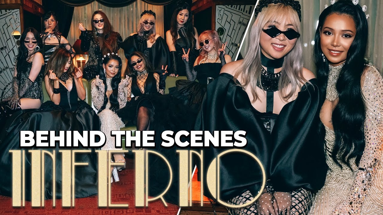 I'M IN BELLA POARCH'S NEW MUSIC VIDEO! (INFERNO BEHIND THE SCENES VLOG)