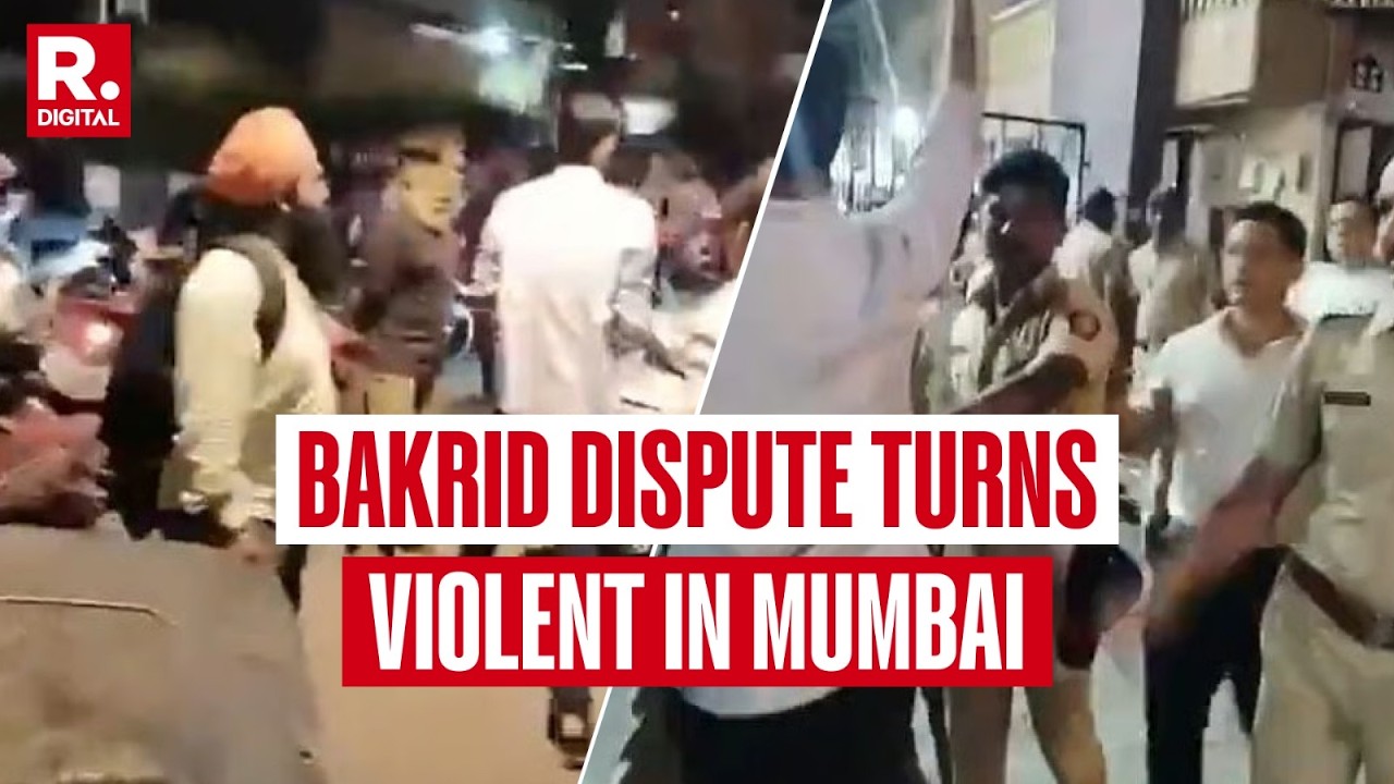 Bakrid Row: Clashes Erupt In Mumbai&rsquo;s Mira Road After Shed for Animal Sacrifice Is Demolished