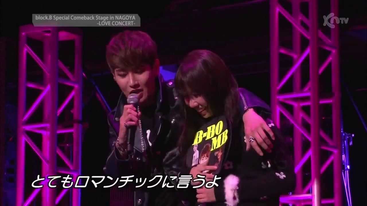 131122 Block B Special Comeback Stage in Nagoya - Romantically