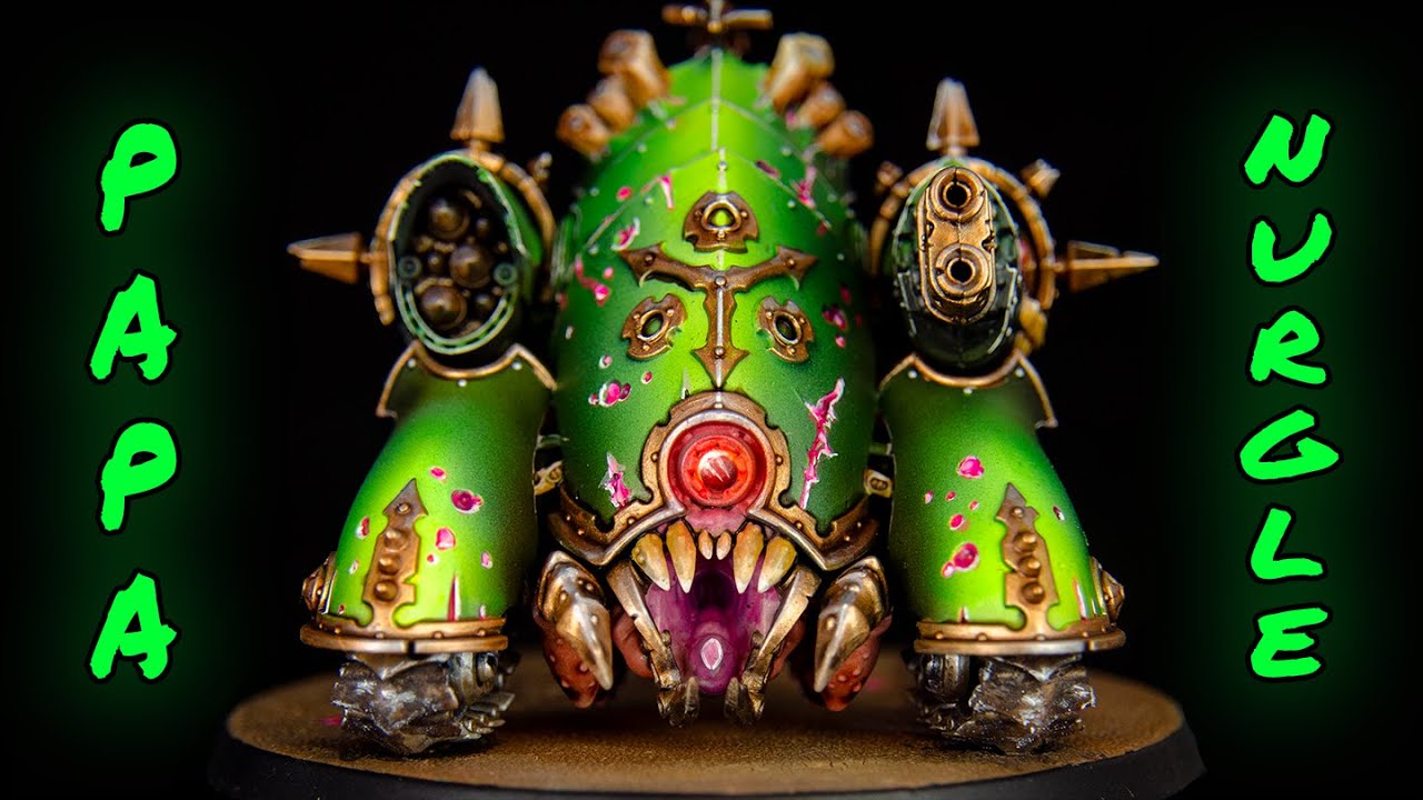 How To Paint Death Guard - Bright And Bold Scheme