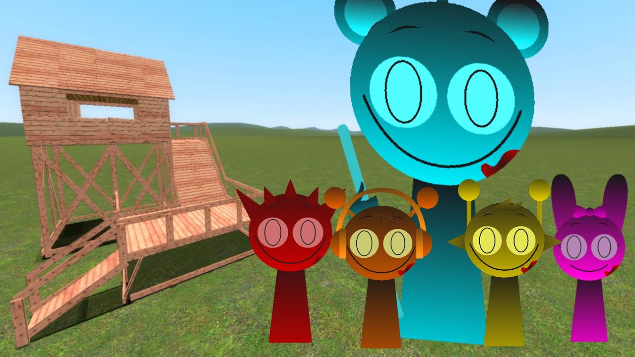 Nightmare Sprunki Vs Tower In Garry's Mod